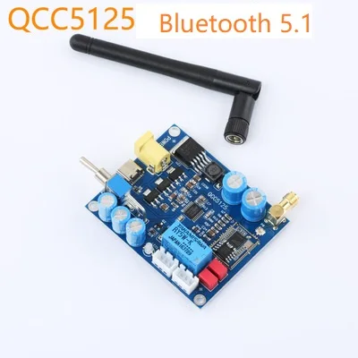 

QCC3003 Bluetooth 5.0 Decoder CSR8675 with PCM5102 DAC Lossless Receiver Module QCC5125 Bluetooth 5.1