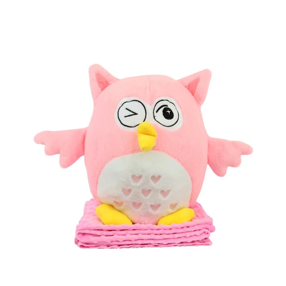 Купить Мягкую Игрушку Сову С Пледом