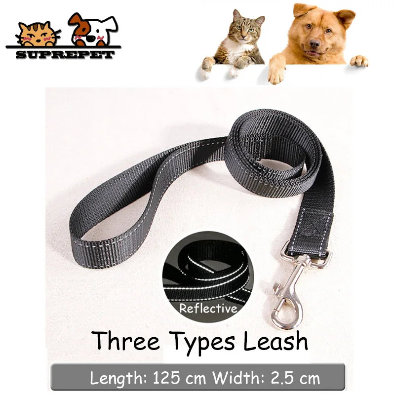 Reflective Strap SUPREPET поводок для собак Хаски очень прочный нейлон поводок для собак жилет Лидер поводок ошейник регулируемый поводок Светоотражающие принадлежности для собак - Цвет: Reflective Strap