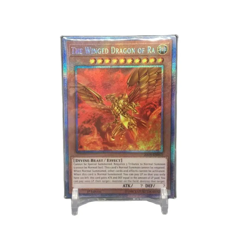 

Yu Gi Oh сделай сам на заказ 20SER Серебряный сломанный английский три Фэнтези Бог Птерозавр лоппи игра коллекция карт