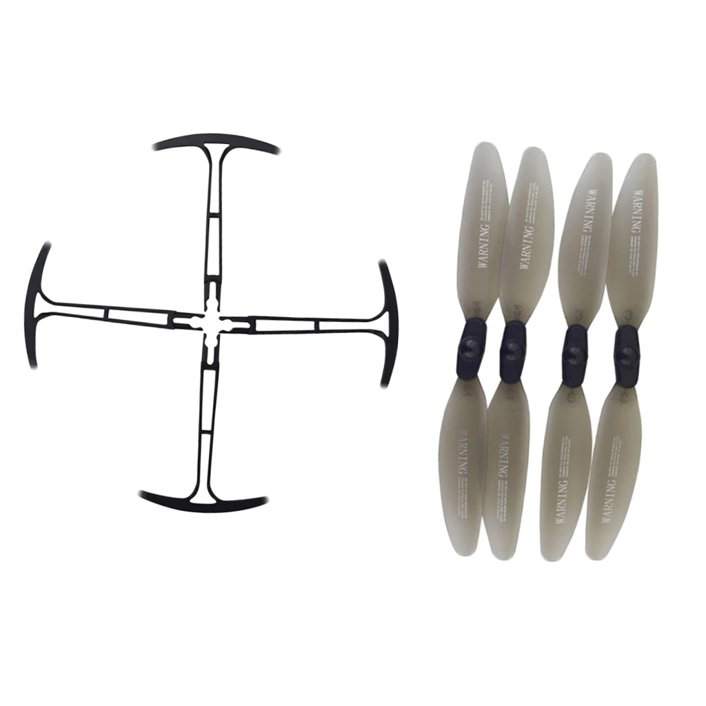 

4x Propeller with Propellers Bumper Set for HS175 D65 X500 X30 Z6 Part