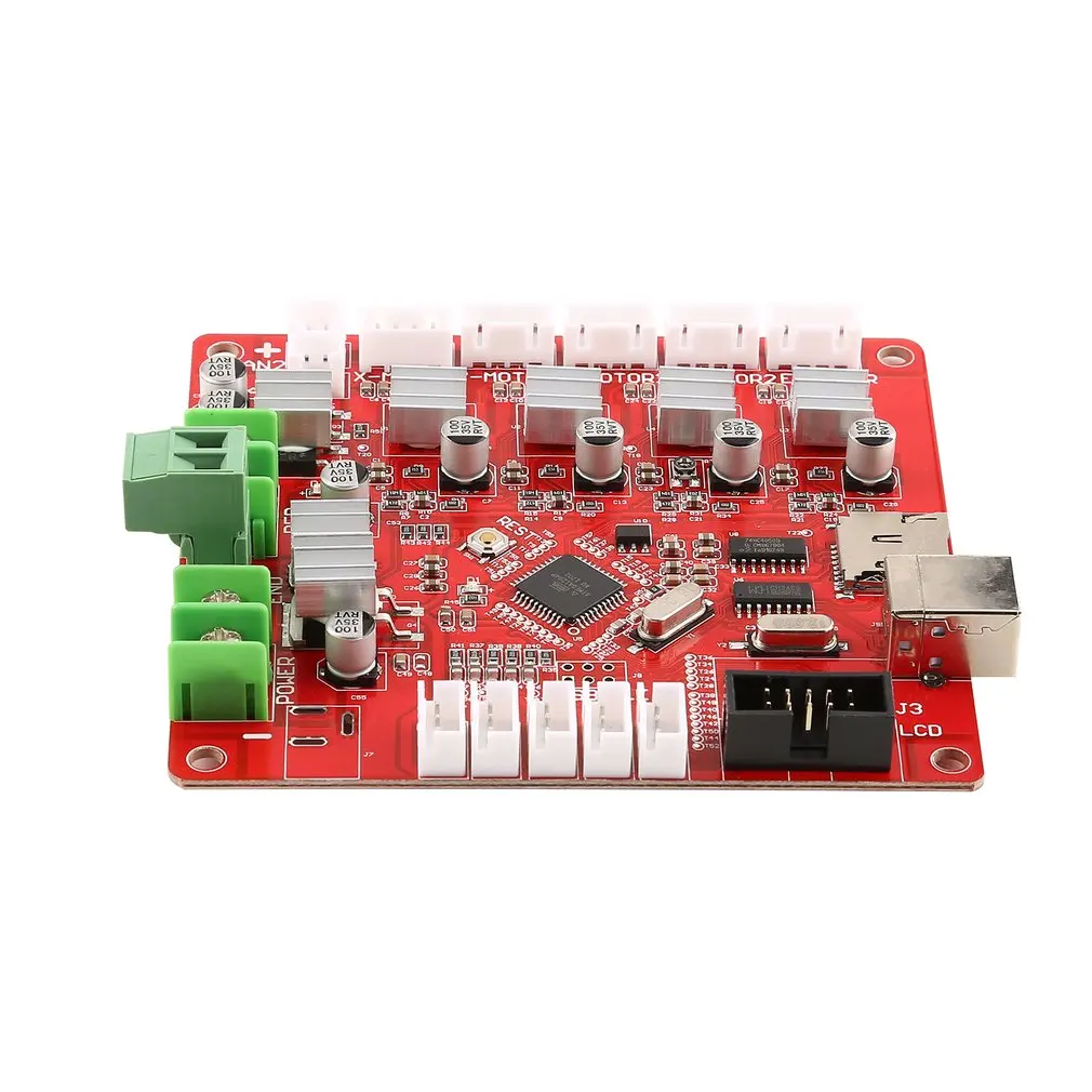 ANET V1.7 3d принтер материнская плата Reprap Ramps1.4 12 В ЖК-Плата управления с USB разъемом для A2 A6 A8 3D настольный принтер