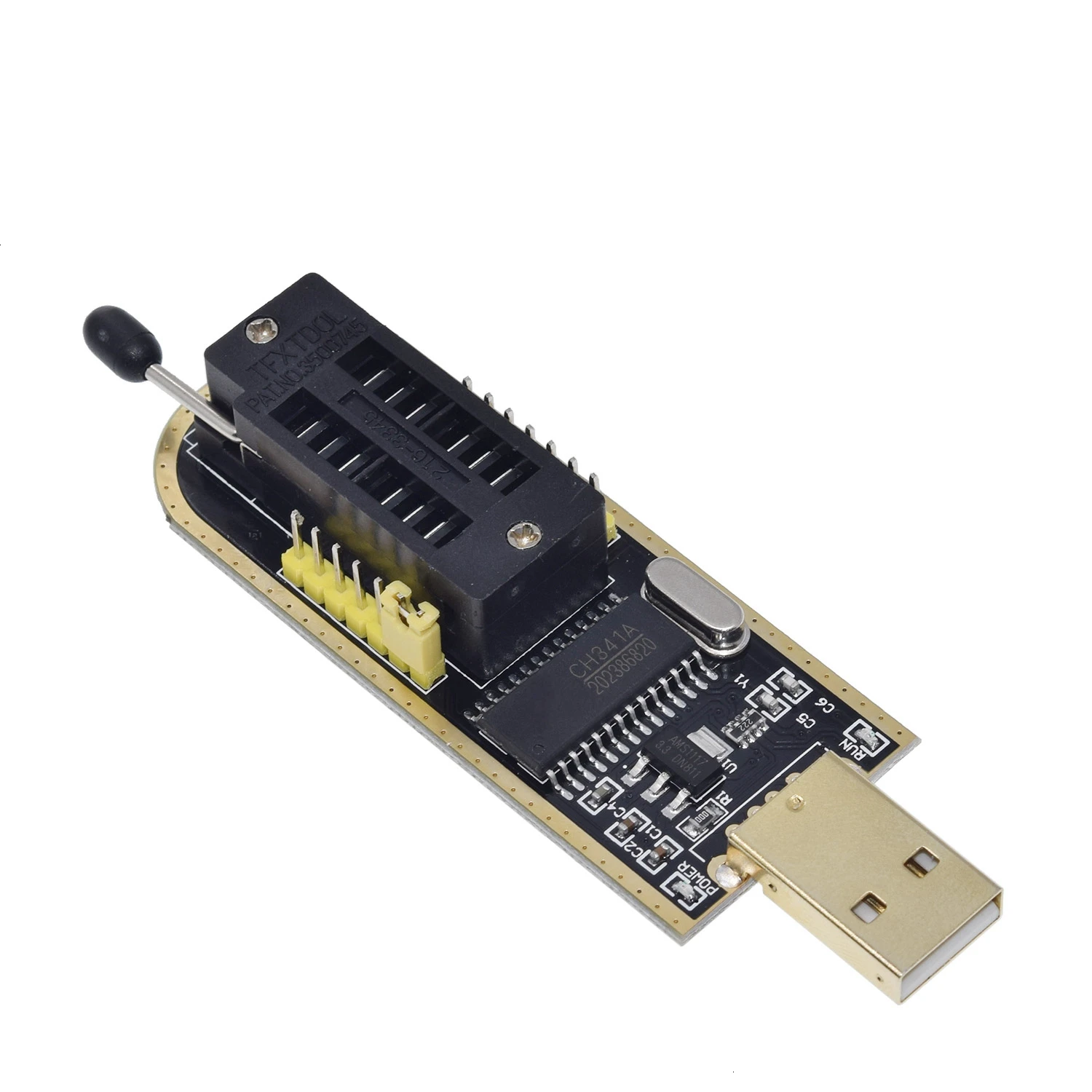 TZT CH341A 24 25 серии EEPROM флэш-память биос USB программист модуль+ SOIC8 SOP8 тестовый зажим для EEPROM 93CXX/25CXX/24CXX