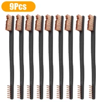 tactical gun cleaning kit double head rifle pistol brush brass head cleaner for cleaning welding slag rust hunting accessories