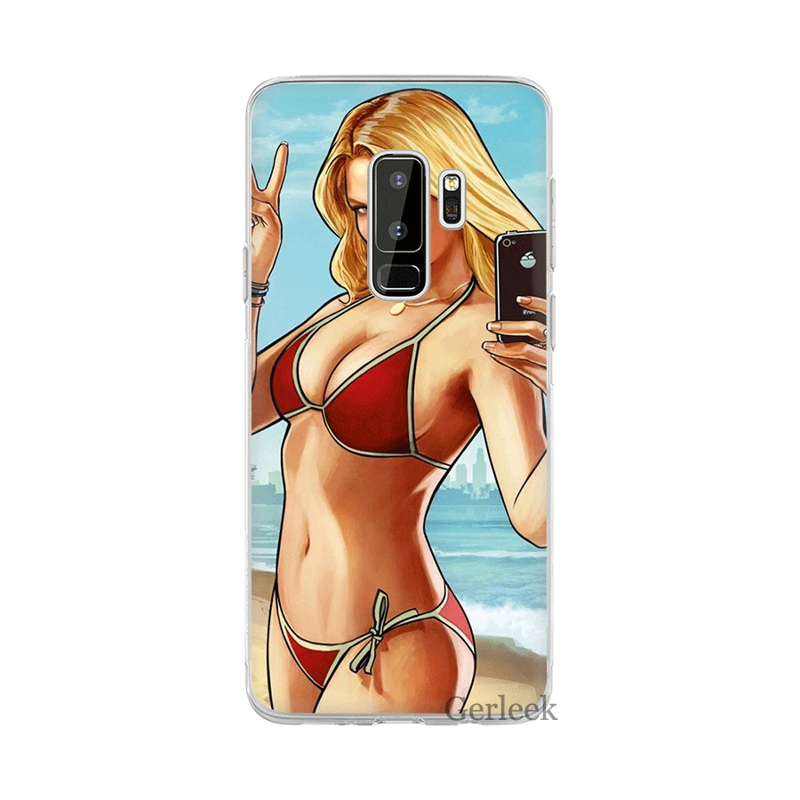 Мобильный чехол для телефона Samsung Galaxy J1 J2 J3 J5 J7 твердый переплет GTA 5 защиты