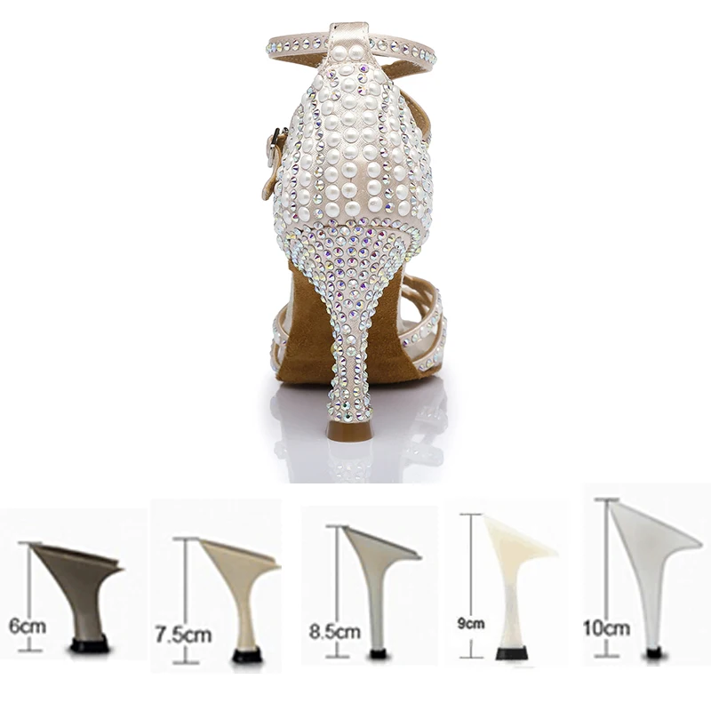 DKZSYIM Для женщин Туфли для латинских танцев очаровательная девушка Танго