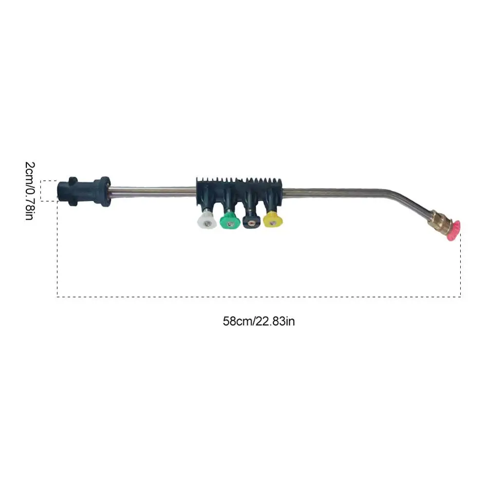 Водяной пистолет высокого давления удлиненная насадка с быстроразъемным