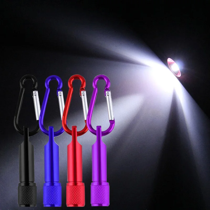 

Mini Keychain Flashlight Portable Aluminum Keyring LED Light Self Defense Lamp Flash Light Emergency Outdoor Camping Torch