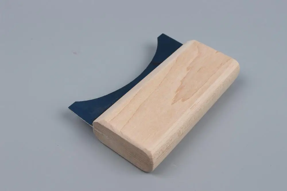 Вертикальный двойной бас гриф скребок стальное лезвие сильный и светильник 3/4