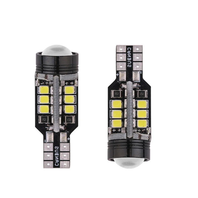 4 шт. супер белый светодиод T15 921 W16W Canbus клиновидный свет 24-SMD 2835 светодиодные