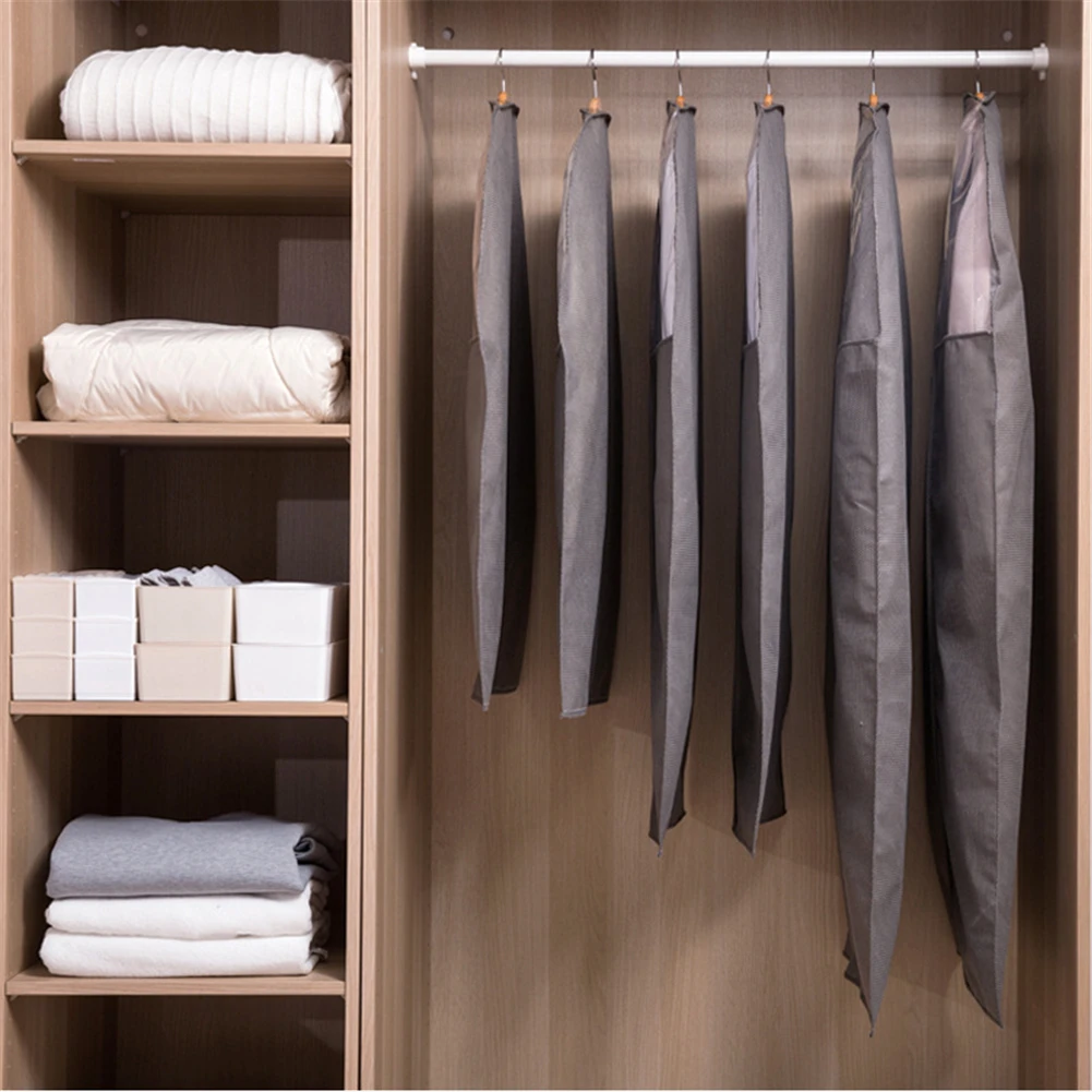 Чехлы для одежды прозрачная сумка костюма сумки с защитой от моли дышащие на