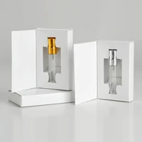 20pcslot 5ml perfume atomizer customizable paper boxes and glass perfume bottle with atomizer packaging