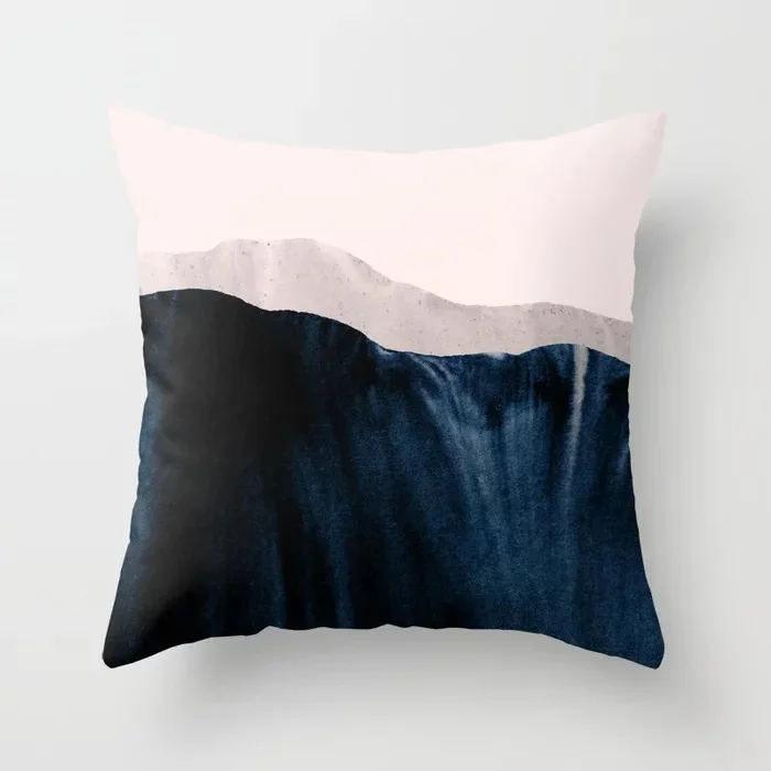 

New Geometric Abstract Pillow Case Sofa Car Seat Waist Throw Cushion Cover Square Modern Home Decorativen 45*45cm