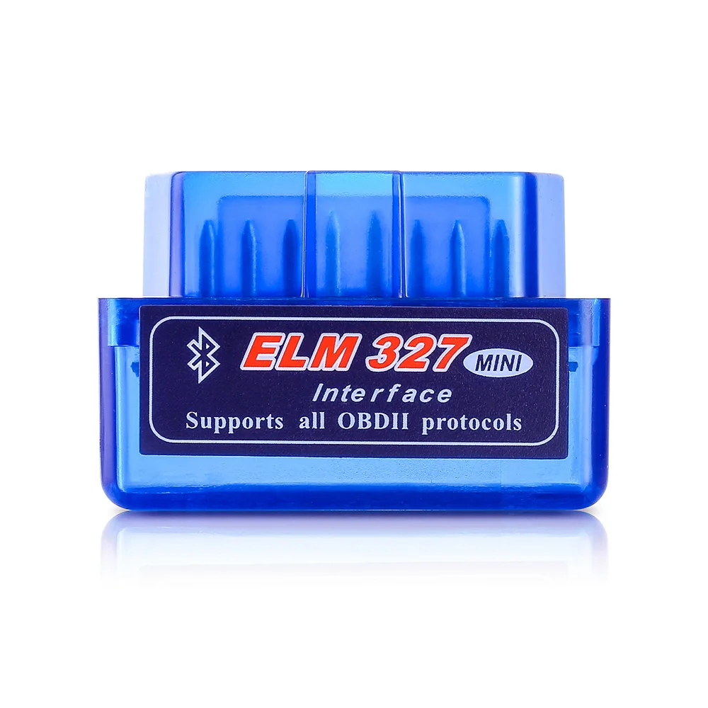 Автоматический мини сканер ELM327 Bluetooth OBD2 V2.1 автоматический OBDII 2 автомобиля ELM 327