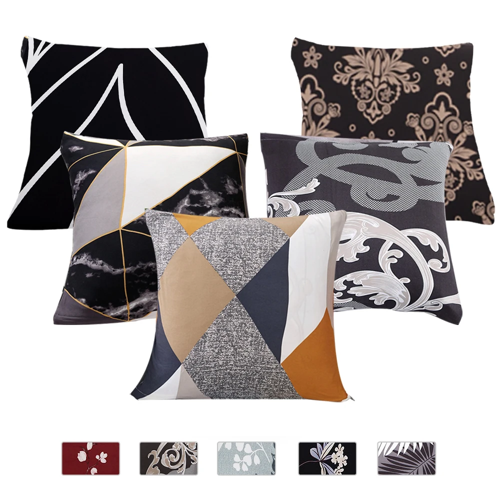 2 шт. наволочка с принтом для дивана наволочки декоративные 45*45 см цветочные | Дом