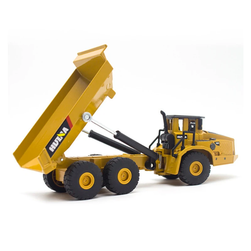 

1:50 Alloy Construction Vehicle Dump Truck Excavator Wheel Loader Diecast Metal Model Toys for Boys Birthday Gift Car Collection