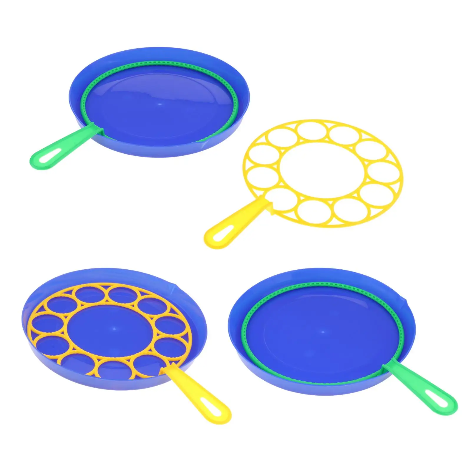 Herramienta para hacer burbujas de jab&oacute;n, juego de soplador, plato grande, juguetes, varita de burbujas para actividades al aire libre-0