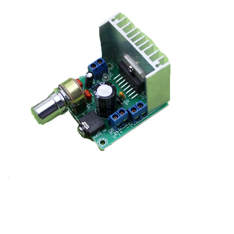 2020 Новый DC12V TDA7297 Rev B низкий уровень шума Мини аудио усилитель плата 2*15 Вт