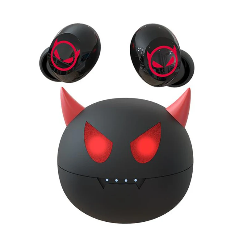 

True Wireless Earbuds v5.0 Stereo HiFi Earbuds Headset with Charging Case Noise Reduction Earphone