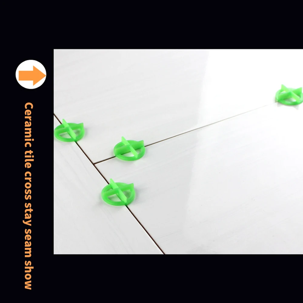 100 шт. поперечная Съемная плитка для выравнивания пригодная вторичной