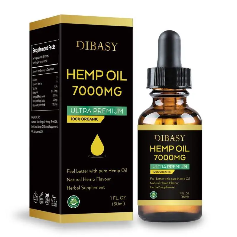 30 мл 7000 мг CBD органический экстракт конопли масло био-Активная капля для