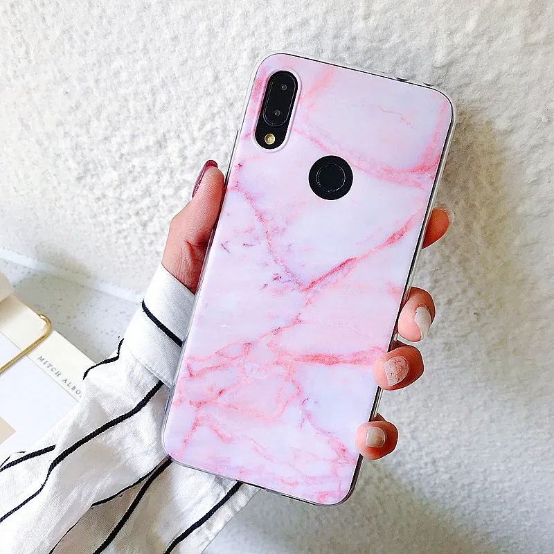 Матовый мраморный мягкий чехол для xiaomi redmi k20 pro Note 7 5 6 Pro mi 9 T 8 lite |