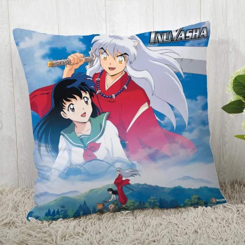 Наволочка с принтом InuYasha на заказ, наволочка для дома, декоративная наволочка, индивидуальный подарок 45x45 см A19.11.8 - Цвет: 3