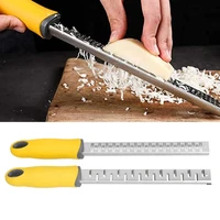 manual cheese grater with pp handle 304 stainless steel lemon chocolate shredder baking tool