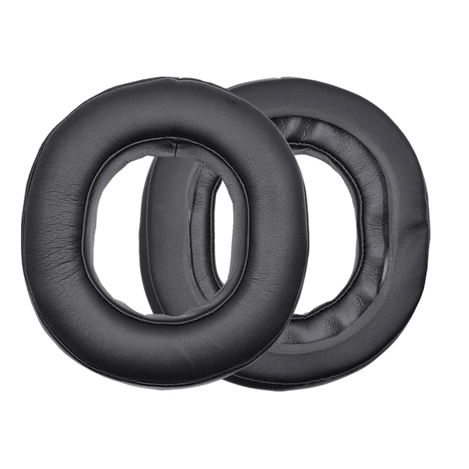 

Пенопластовые амбушюры с эффектом памяти, сменные амбушюры для наушников с шумоизоляцией, сменные кожаные накладки, 1 пара подходящих