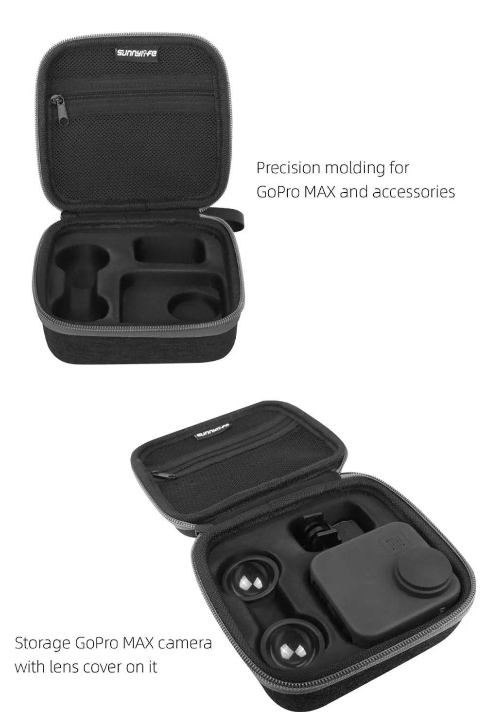 Портативная Защитная сумка для хранения аксессуаров спортивной камеры Go Pro MAX -