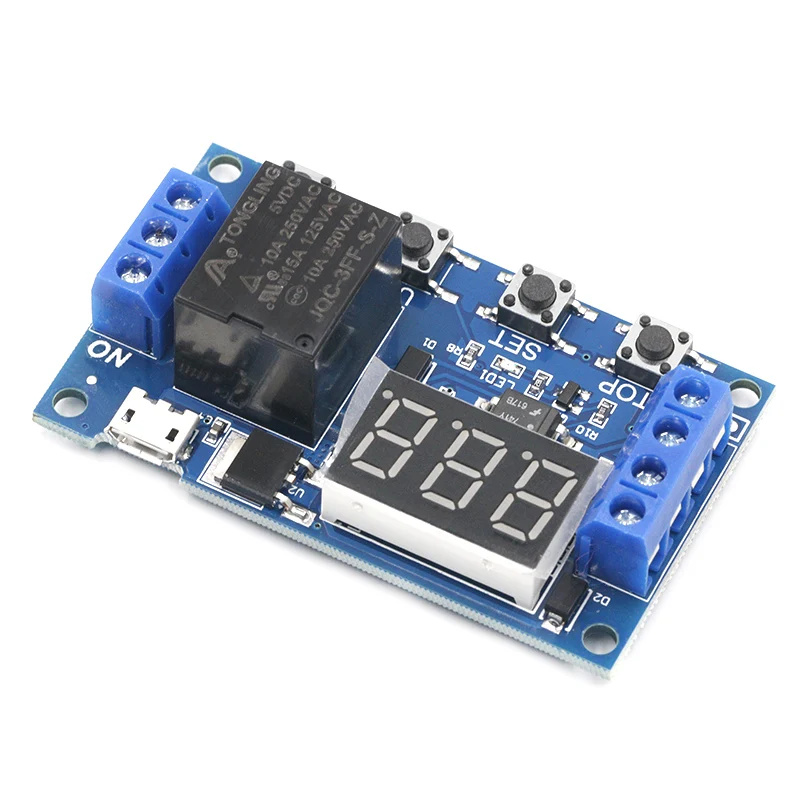 DC 6 30 в Поддержка Micro USB 5 В светодиодный дисплей Автоматизация быстрое управление