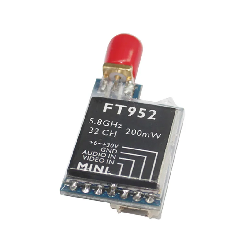 FT953 5 8G 400mw 32CH Мини FPV AV передатчик для радиоуправляемой камеры дрона аксессуары|av