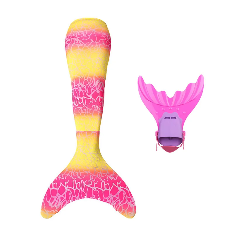 Для девочек Купальник с хвостом Русалочки для маленьких Костюм Русалки косплея