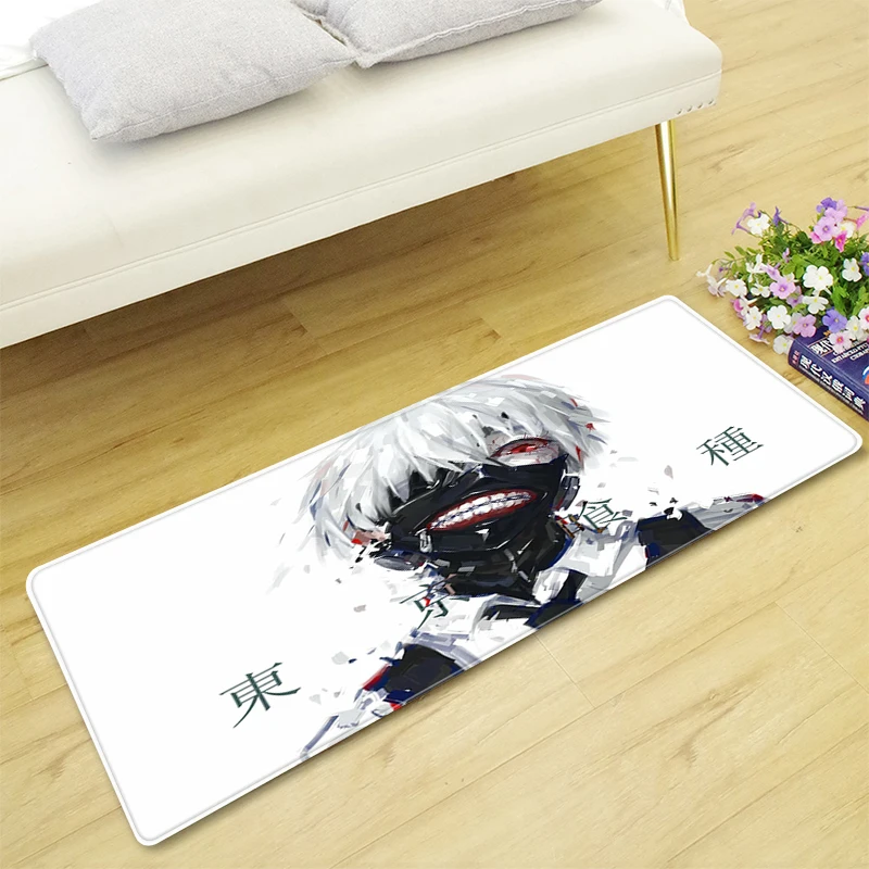 Коврик для входной двери с аниме Токийский Гуль нескользящий прихожей балкона