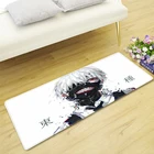 Коврик для входной двери с аниме Токийский Гуль, нескользящий, для прихожей, балкона, ванной комнаты, Домашний напольный мат для украшения гостиной, большой Придверный коврик