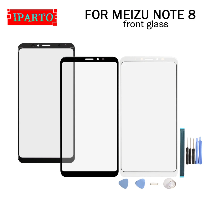 Для Meizu NOTE 8 Переднее стекло экрана Объектив 100% новый передний сенсорный экран