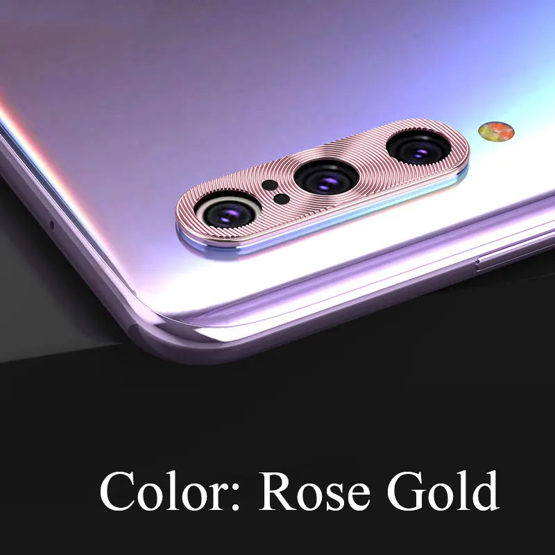 Rose Gold Металлический защищающий чехол для камеры для Xiaomi mi9 SE Защита камеры для Xiaomi mi8 SE Алюминиевый металлический материал лучше, чем стекло - Цвет: Rose Gold