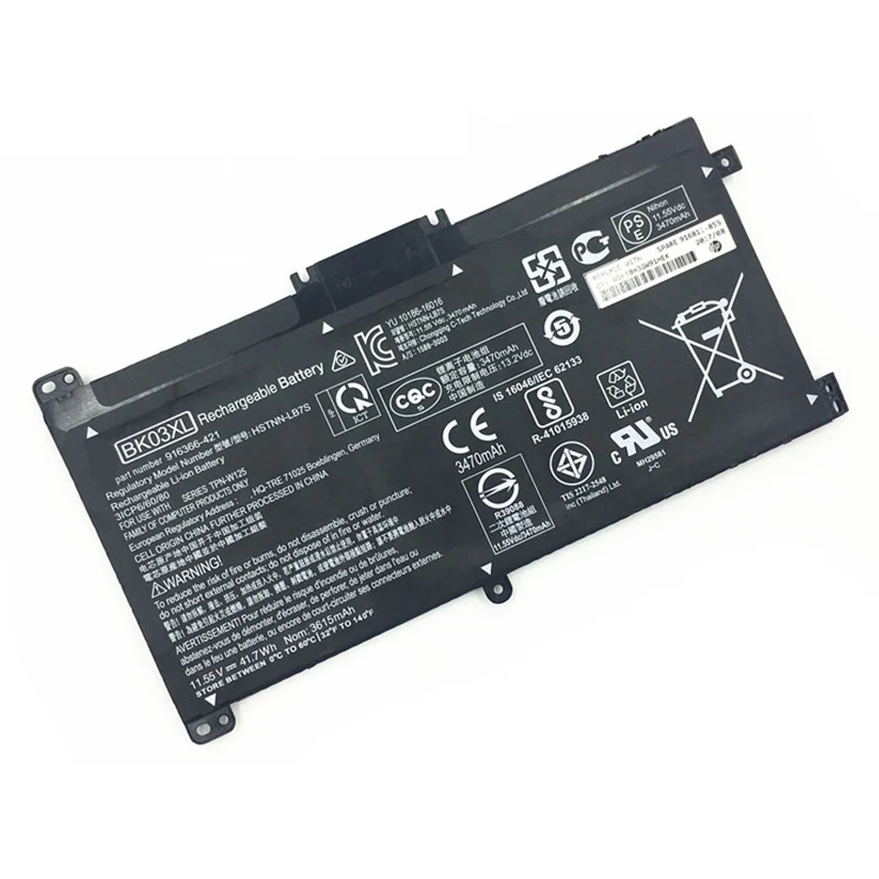 Аккумулятор BK03XL для ноутбука HP Pavilion X360 14 м BA033TX ba001ns 916366 916811 855 |Аккумуляторы