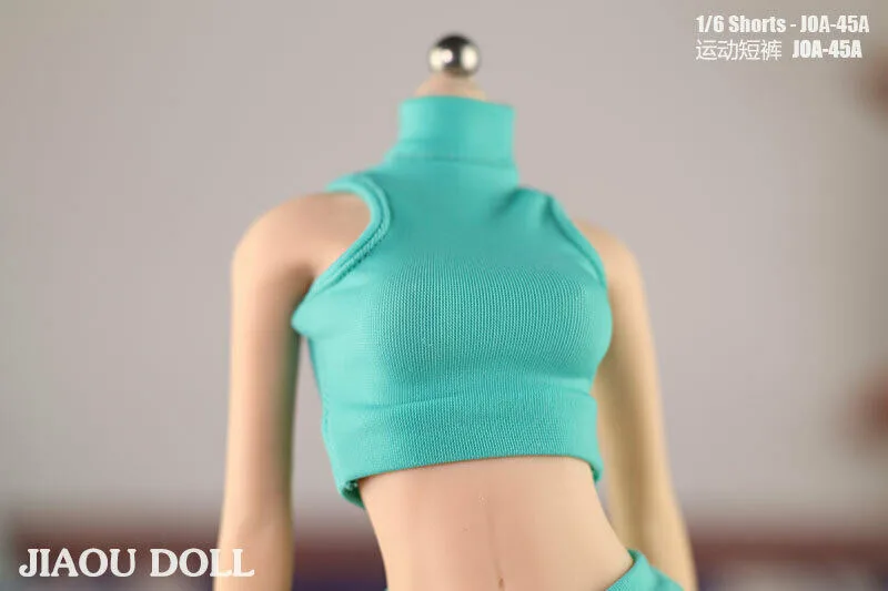 

JOA-45 1/6 Female Tight T-shirt Vest Clothes Accessories Fit 12'' Soldier PH TBL Action Figure Body