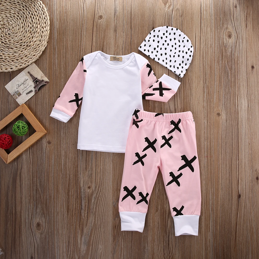 

Baby Girls 3 Pieces Outfit, Off-shoulder Floral Print Tops + Elastic Waist Pink Shorts + Bowknot Headband Set