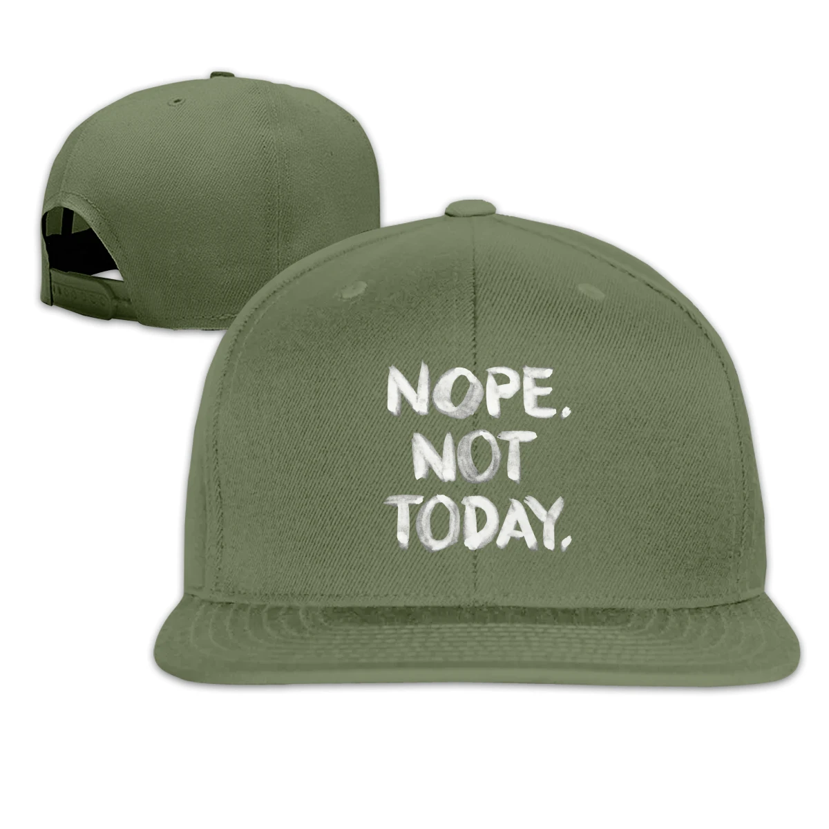 

NOPE NOT TODAY T men womans Fashionable breathable Hip hop caps