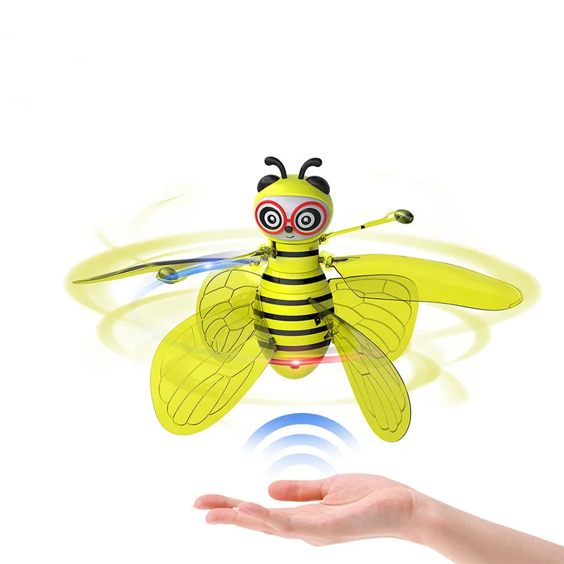 

Mini Bee Drone UFO Remote Control Toys RC Animal Aircraft Toy Kids Dropship RC Helicopter Fly Ball Toys for Birthday Gift