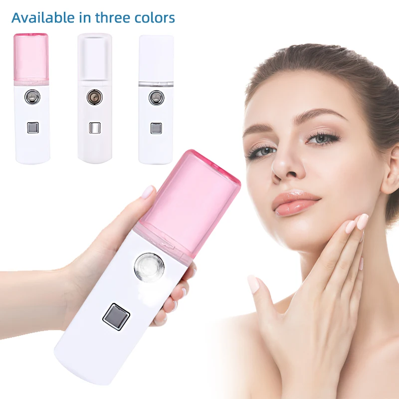 

Мини-Отпариватель для лица для женщин, нано-опрыскиватель для лица, USB, увлажнитель, увлажнитель, инструмент для ухода за кожей