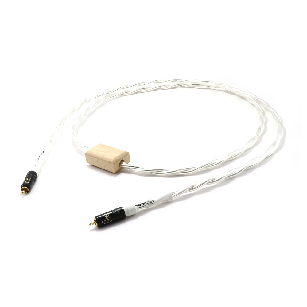Nordost Odin опорный 75 Ом Цифровой коаксиальный аудиокабель с позолоченным штекером RCA