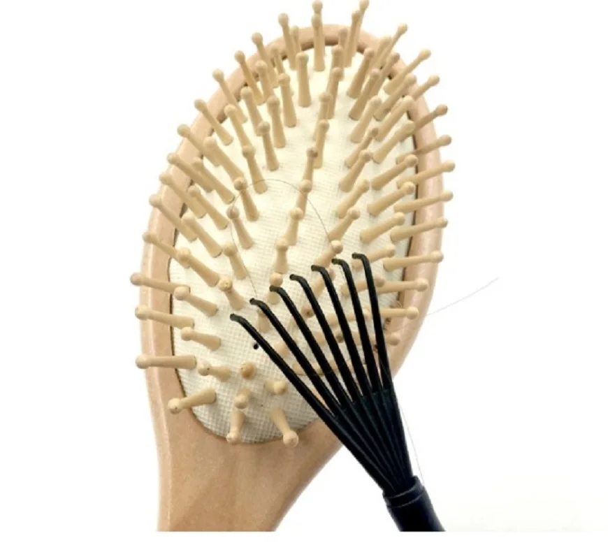 Новинка 1 шт. расческа для волос и щетка инструмент удаления с встроенной ручкой