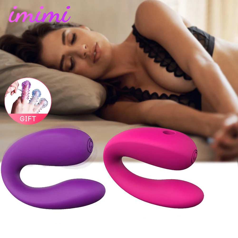 Мощный вибратор двойной мотор вибрирующий Массаж точки G страпон Анальный