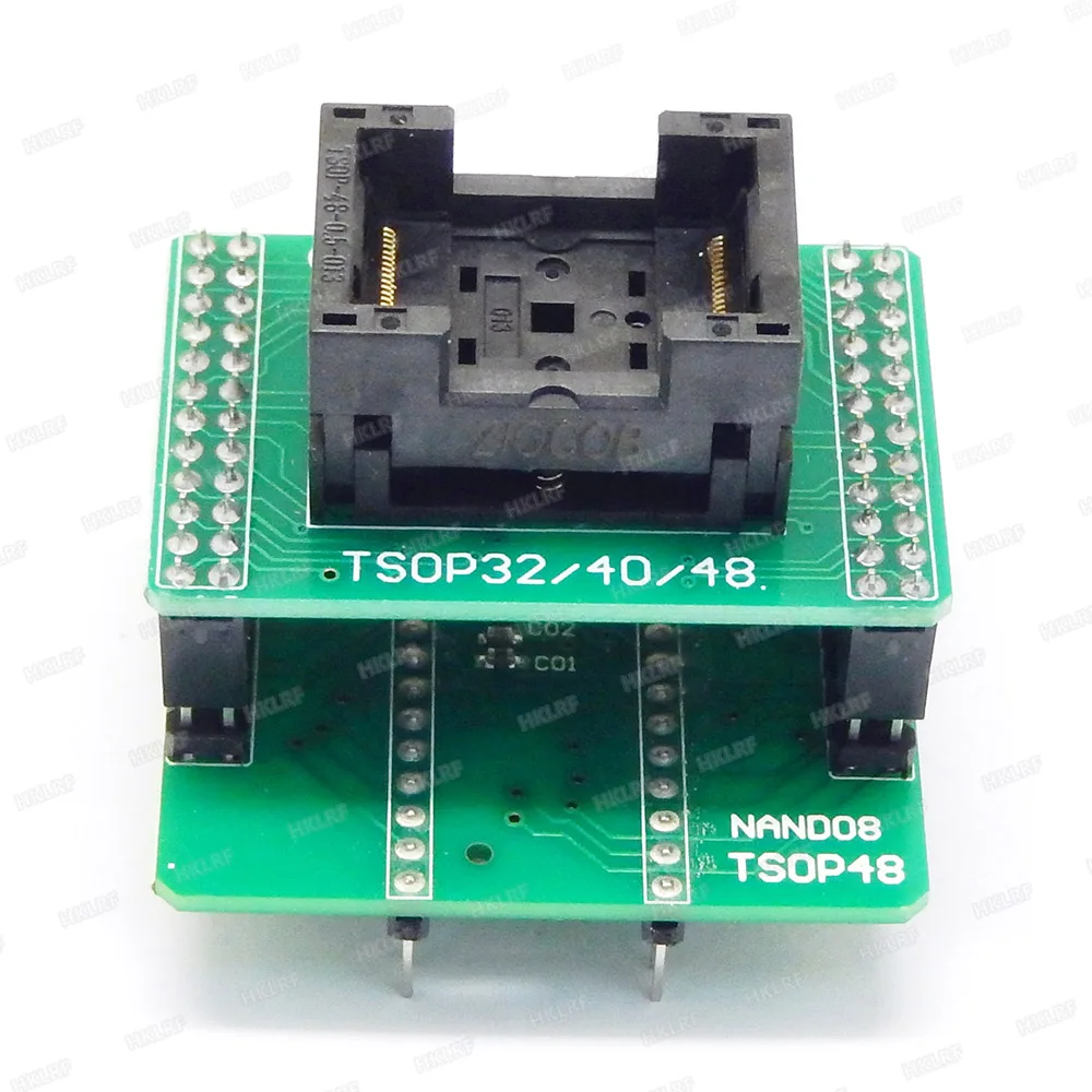 Адаптер TSOP48 V2 Xgecu лучшего качества для программатора TL866ii Plus TSOP32/40/48 до DIP40 NAND