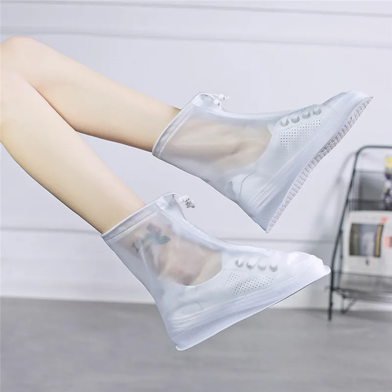 Многоразовый дождевик для обуви водонепроницаемая противоскользящая