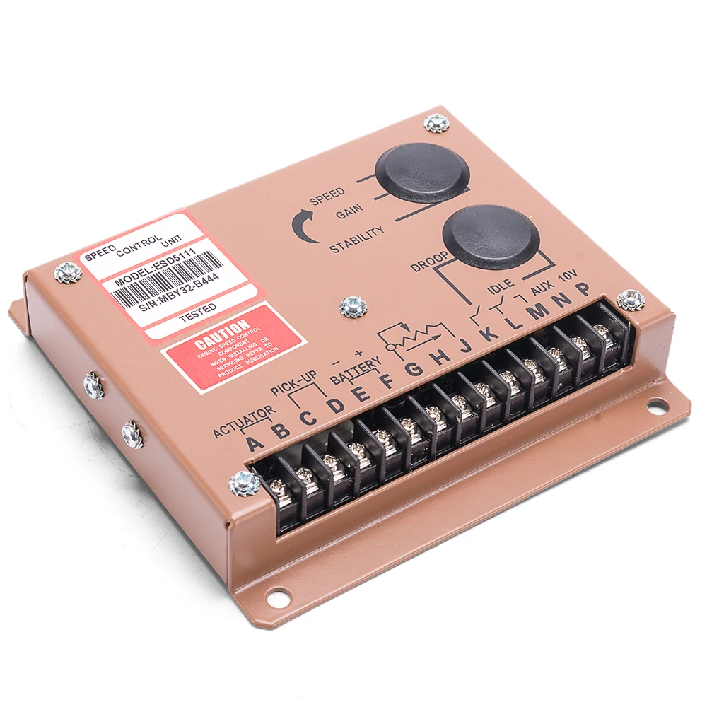 Регулятор оборотов двигателя ESD5111 регулятор регулировки дизельной генераторной