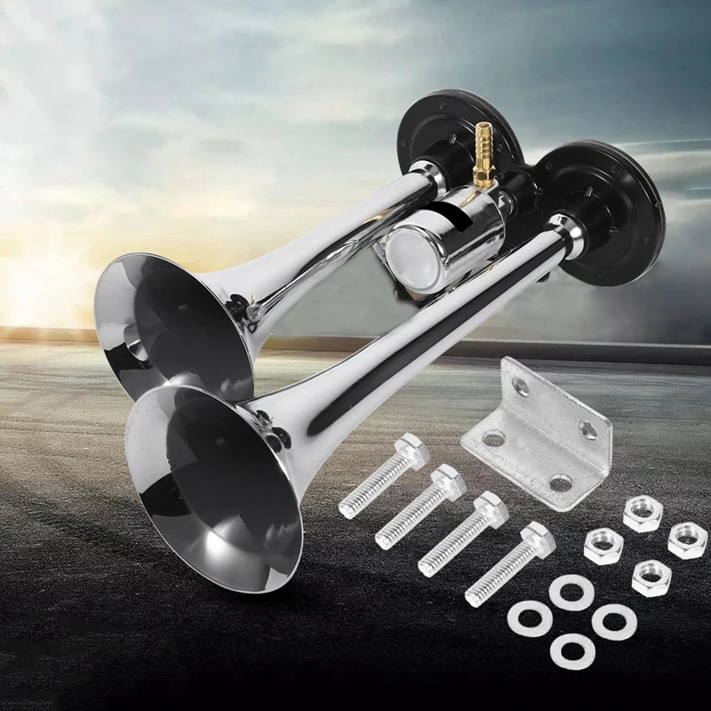 Супер громкий звуковой сигнал Horn двойной трубы грузовика 12В поезд грузовой